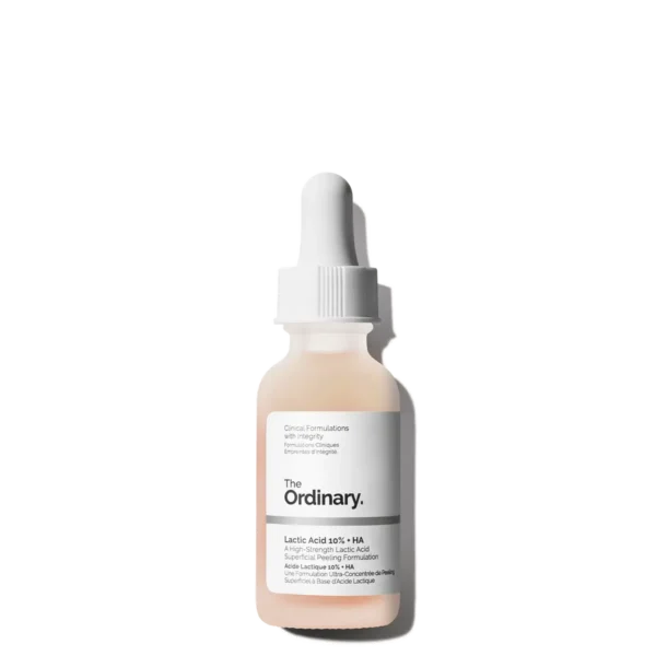 The Ordinary Lactic acid reveals a smooth, radiant and youthful complexion