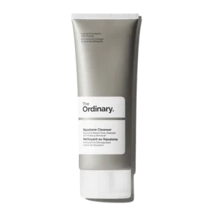 The Ordinary Squalane Cleanser tube.
